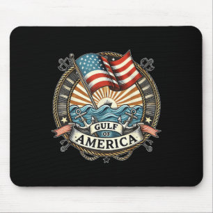 Golf von Amerika Gruß von der Patriotischen Gu Mousepad