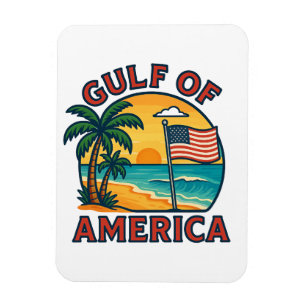 Golf von Amerika Magnet
