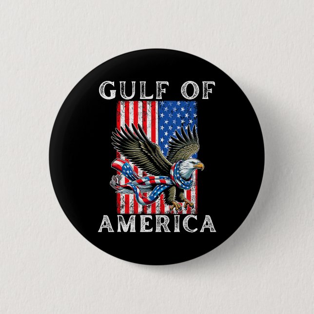 Golf von Amerika Mexiko Golf östlich 2025 US ameri Button (Vorderseite)