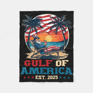 Golf von Amerika Mexiko Golf östlich 2025 US ameri Fleecedecke