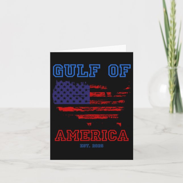 Golf von Amerika Mexiko Golf östlich 2025 US ameri Karte (Vorderseite)