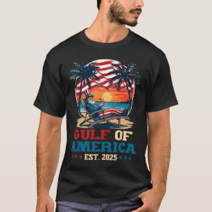 Golf von Amerika Mexiko Golf östlich 2025 US ameri T-Shirt