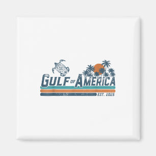Golf von Amerika Osten 2025 Turtelgolf Mexiko Magnet