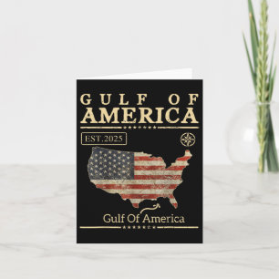 Golf von Amerika Ostsee 2025 Amerikanische Flag-Ka Karte