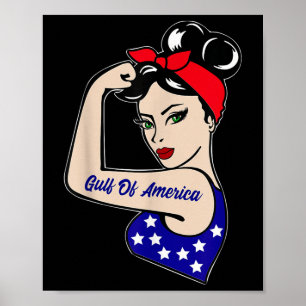 Golf von Amerika Präsident Trump 2025 Poster