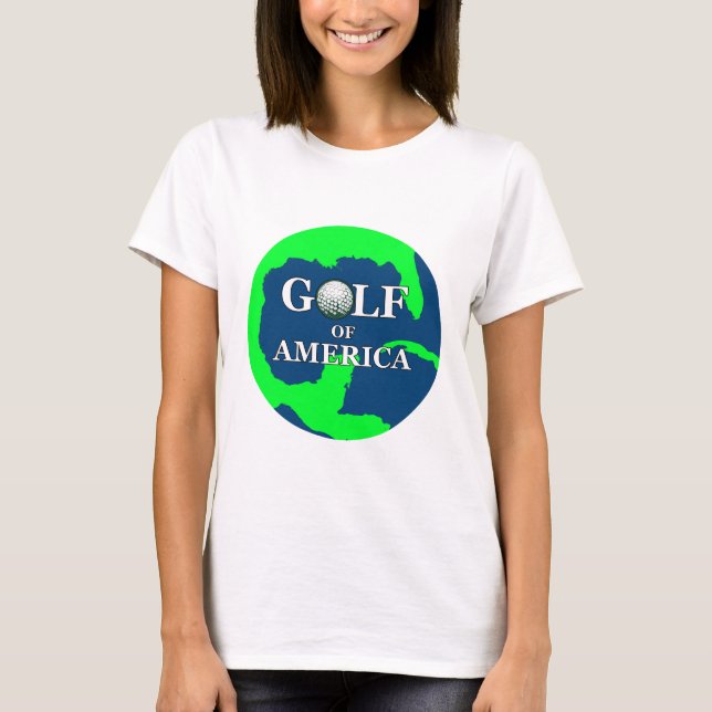 Golf von Amerika T-Shirt (Vorderseite)