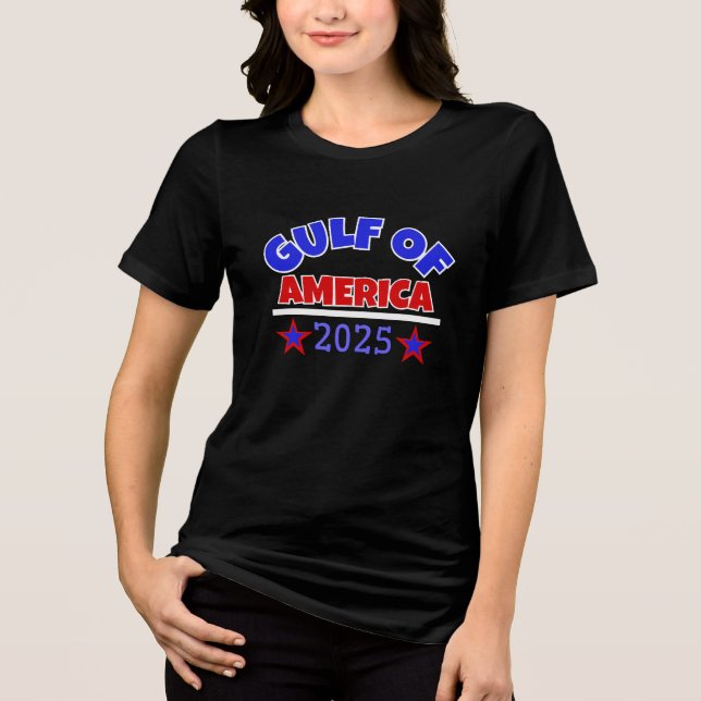 GOLF VON AMERIKA... Tri-Blend SHIRT (Vorderseite)