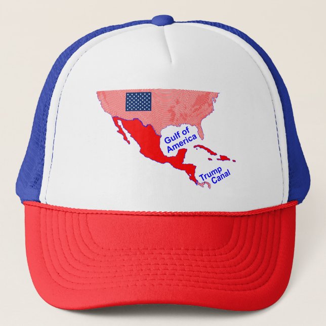 Golf von Amerika, Trump Canal Baseball Cap Truckerkappe (Vorderseite)