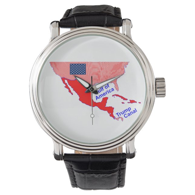 Golf von Amerika, Trump Canal Watch Armbanduhr (Vorderseite)