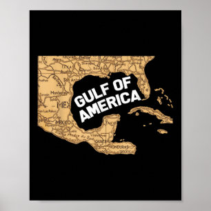 Golf von Amerika Trump vom Patrio begrüßt Poster