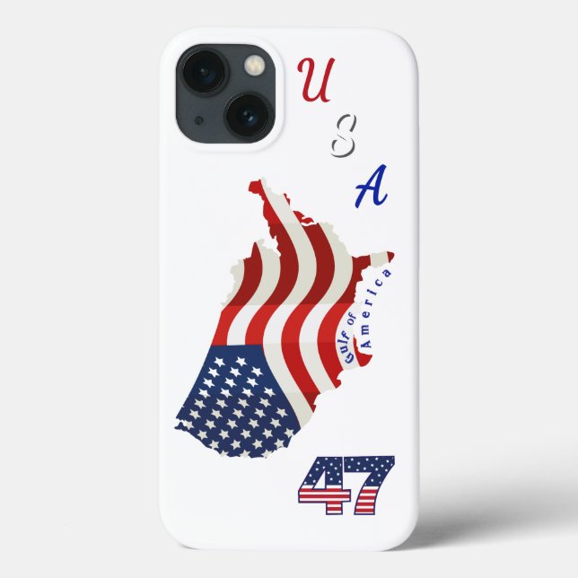 Golf von Amerika USA 47 Case-Mate iPhone Hülle (Rückseite)