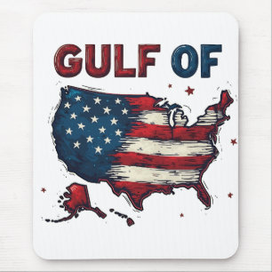 Golf von Amerika USA Karte Trump USA Golf von Mexi Mousepad