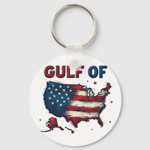 Golf von Amerika USA Karte Trump USA Golf von Mexi Schlüsselanhänger