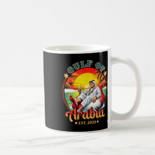 Golf von Arabien Ende 2025 Funny Trump Vintag Arab Kaffeetasse