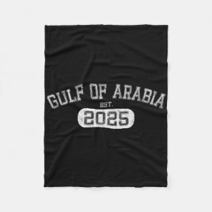 Golf von Arabien Ende 2025 Trump Arabischer Golf F Fleecedecke