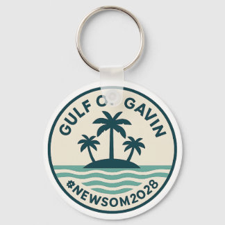 Golf von Gavin 2028 Newsom Schlüsselanhänger