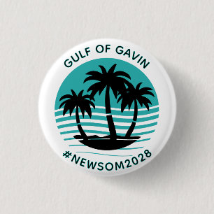 Golf von Gavin   Witziger politischer Humor Button