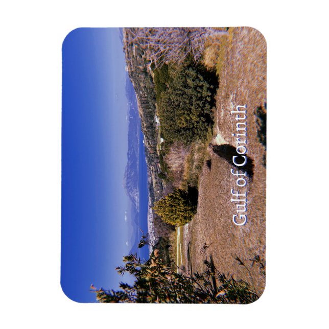 Golf von Korinth Magnet (Vertikal)