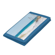 Golf von Mexico Beach TriFold Wallet