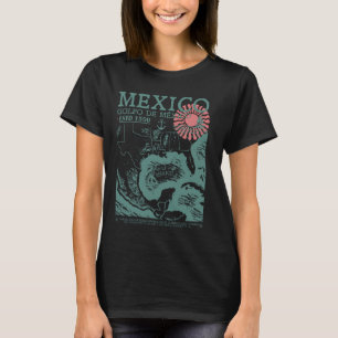 Golf von Mexiko 1550 Historische Karte Golfo de Me T-Shirt