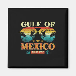 Golf von Mexiko 1569 Historische Karte Magnet