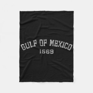 Golf von Mexiko 1569 Historische Karte T - Shirt.p Fleecedecke