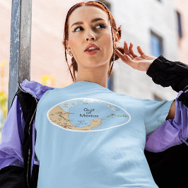 Golf von Mexiko bearbeitbar T-Shirt