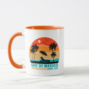 Golf von Mexiko bleib salzig vintage Tasse
