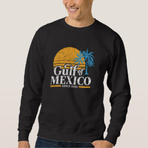 Golf von Mexiko Est. 1550 Retro Vintag Sweatshirt