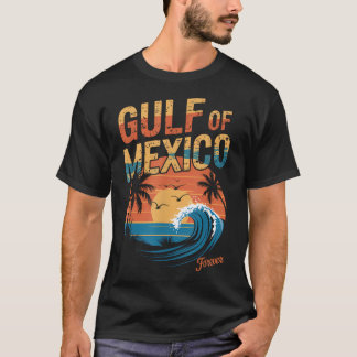Golf von Mexiko Forever Retro Vintage Golf von Mex T-Shirt