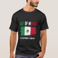 Golf von Mexiko für immer mexikanische Flagge für