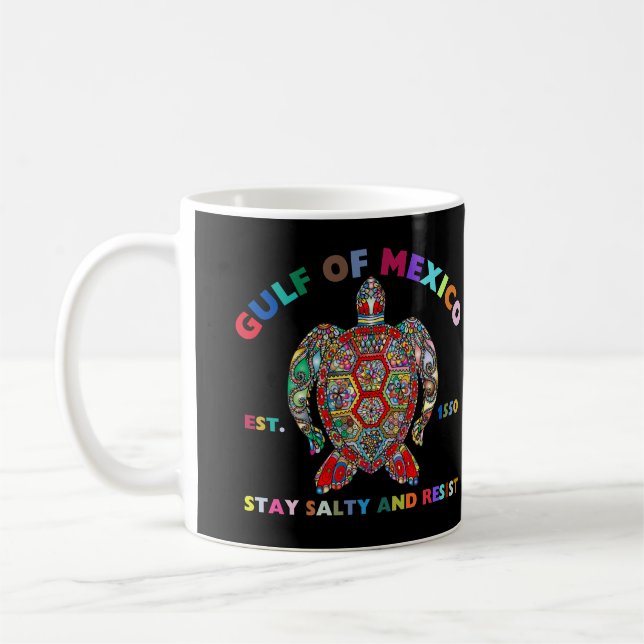 Golf von Mexiko Kaffeetasse (Links)
