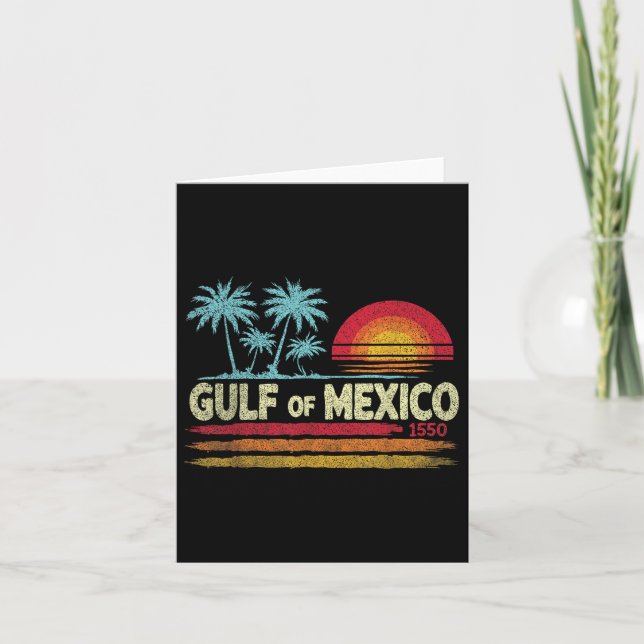 Golf von Mexiko Karte (Vorderseite)