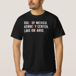 Golf von Mexiko Kennedy Center Lake Ontario T-Shirt