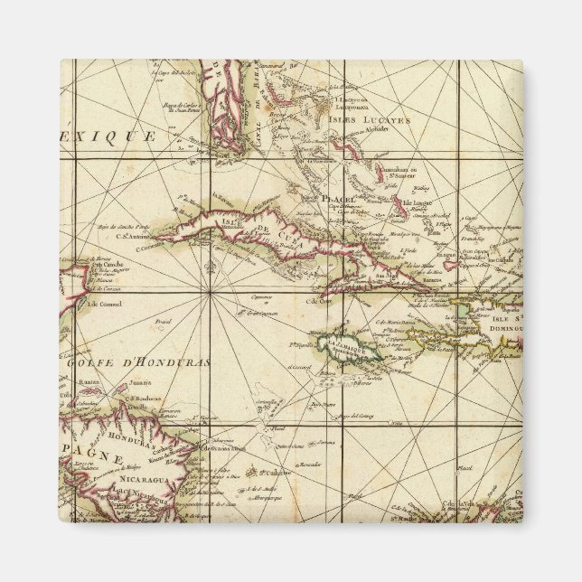 Golf von Mexiko Magnet (Vorne)