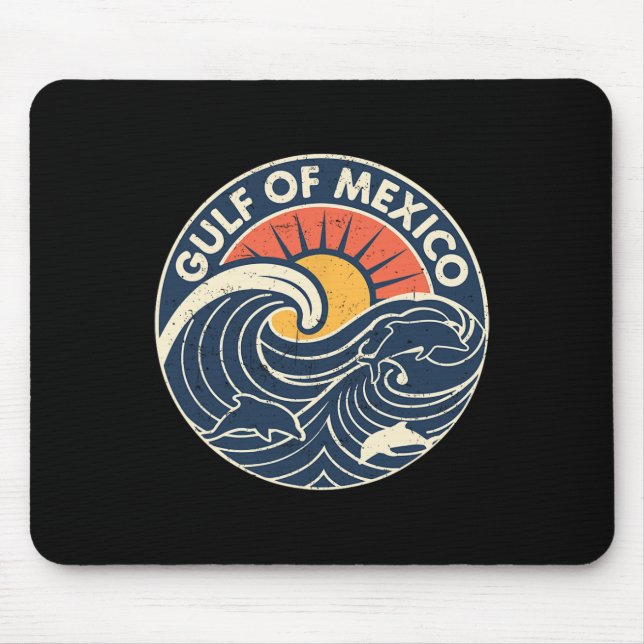 Golf von Mexiko Mousepad (Vorne)