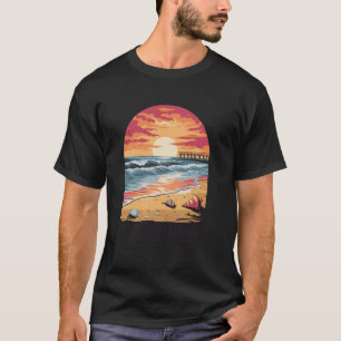 Golf Von Mexiko Ozeanbecken Touristenort Reise T-Shirt