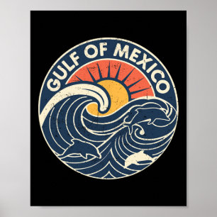 Golf von Mexiko Poster