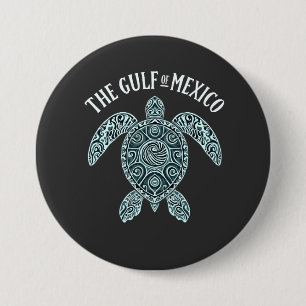 Golf von Mexiko Schildkrötensee Latino Button