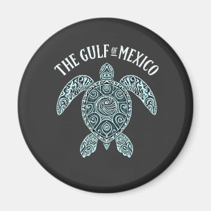 Golf von Mexiko Schildkrötensee Latino Magnet
