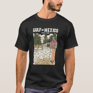 Golf von Mexiko seit 1550 Vintage Berg Golf von T-Shirt