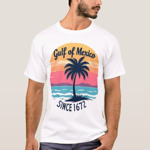 Golf von Mexiko seit 1672 - Anti-Trump-Mexikaner T-Shirt