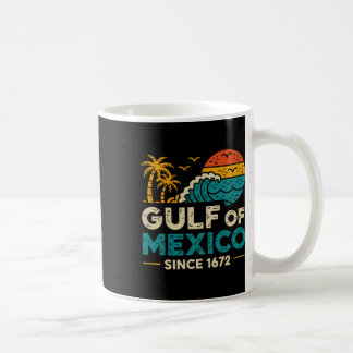 Golf von Mexiko seit 1672 Retro Vintager T - Shirt Kaffeetasse