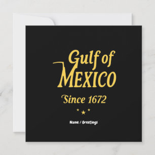 Golf von Mexiko Seit 1672 tauchen Sie tief in die Einladung