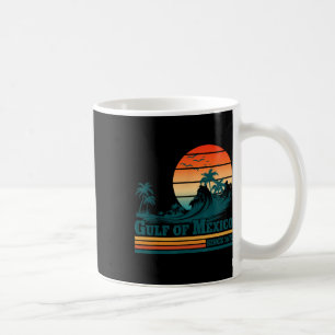 Golf von Mexiko seit 1672 Vintage Sonnenuntergang Kaffeetasse