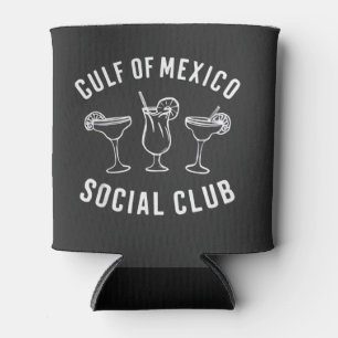 Golf von Mexiko Social Club Funny Retro Dosenkühler
