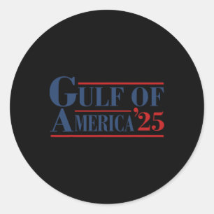 Golf von Mexiko Willkommen im Amerikanischen Golf Runder Aufkleber