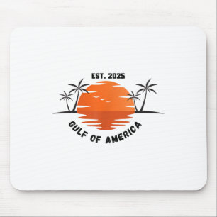 Golf von uns Amerika 2025 Amerikanische Flagge Mex Mousepad