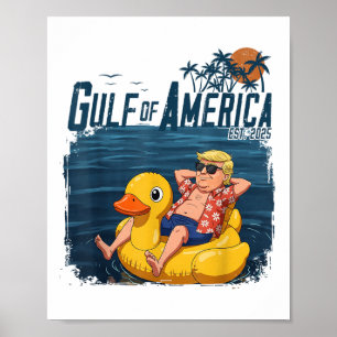 Golf Von Uns Amerika Est 2025 4. Juli Lustig Trum Poster