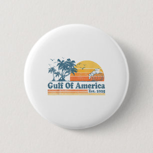 Golf von uns Amerika Est 2025 Retro Vintag Beach M Button